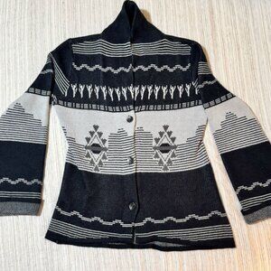 Powder River Outfitters - Southwestern Aztec Buttondown Cardigan Size L